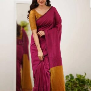 Cotton saree