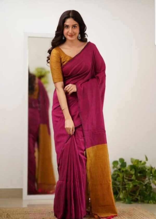 Cotton saree